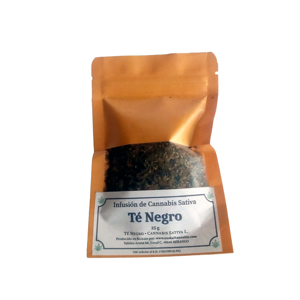 Infusión de Té Negro y CBD